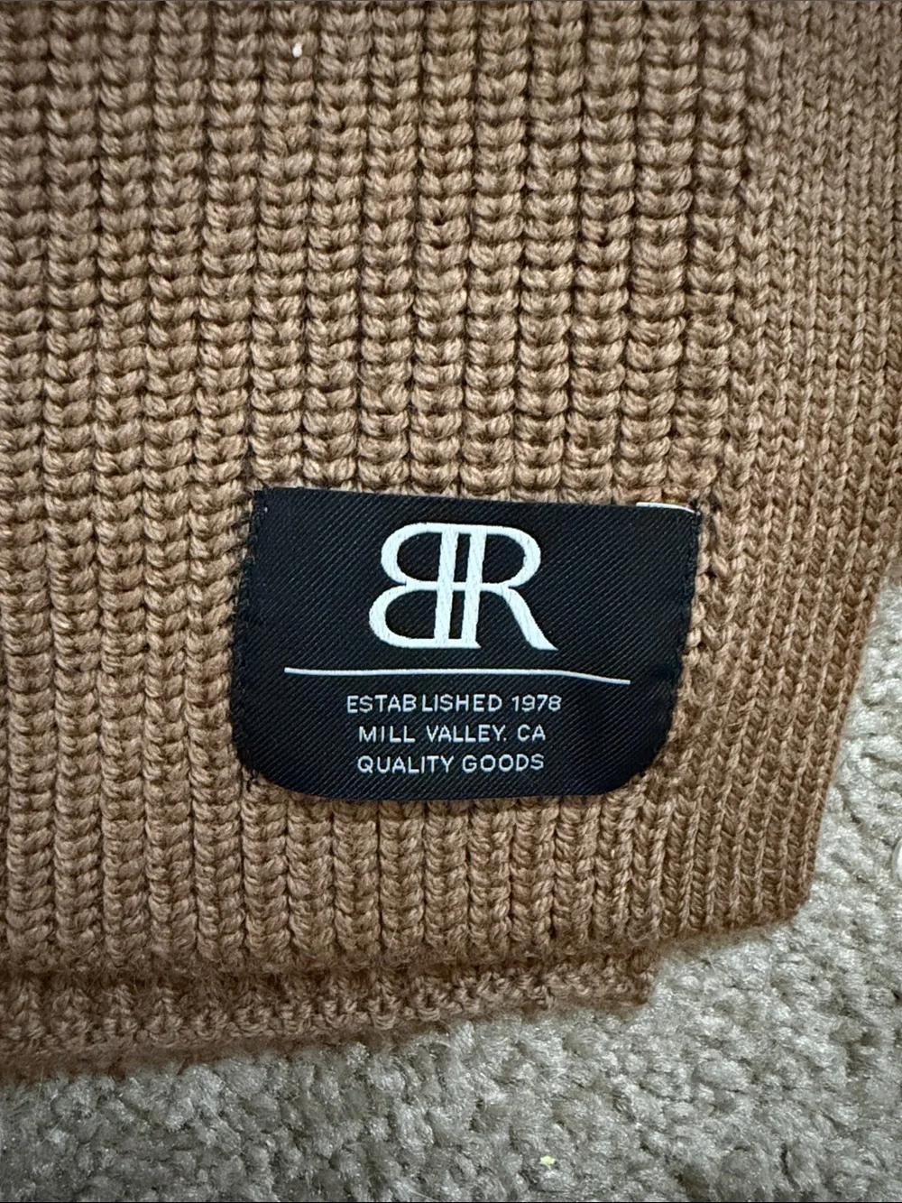 Banana Republic Brown Knit Scarf